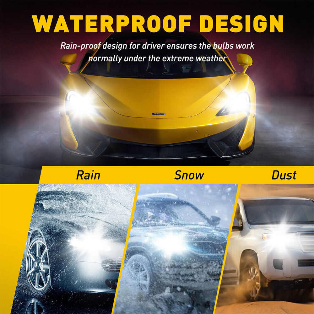 H7 LED Headlight Bulb Kit Globes High Low Beam Lamp For FORD TERRITORY