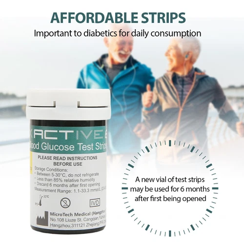 Blood Glucose Monitor Diabetes Testing Kit Blood Sugar Tester With 50 Test Strip - Picture 12 of 15