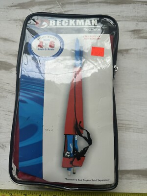 Beckman Rod Tote- Hold 4-6 Rod and Reels 