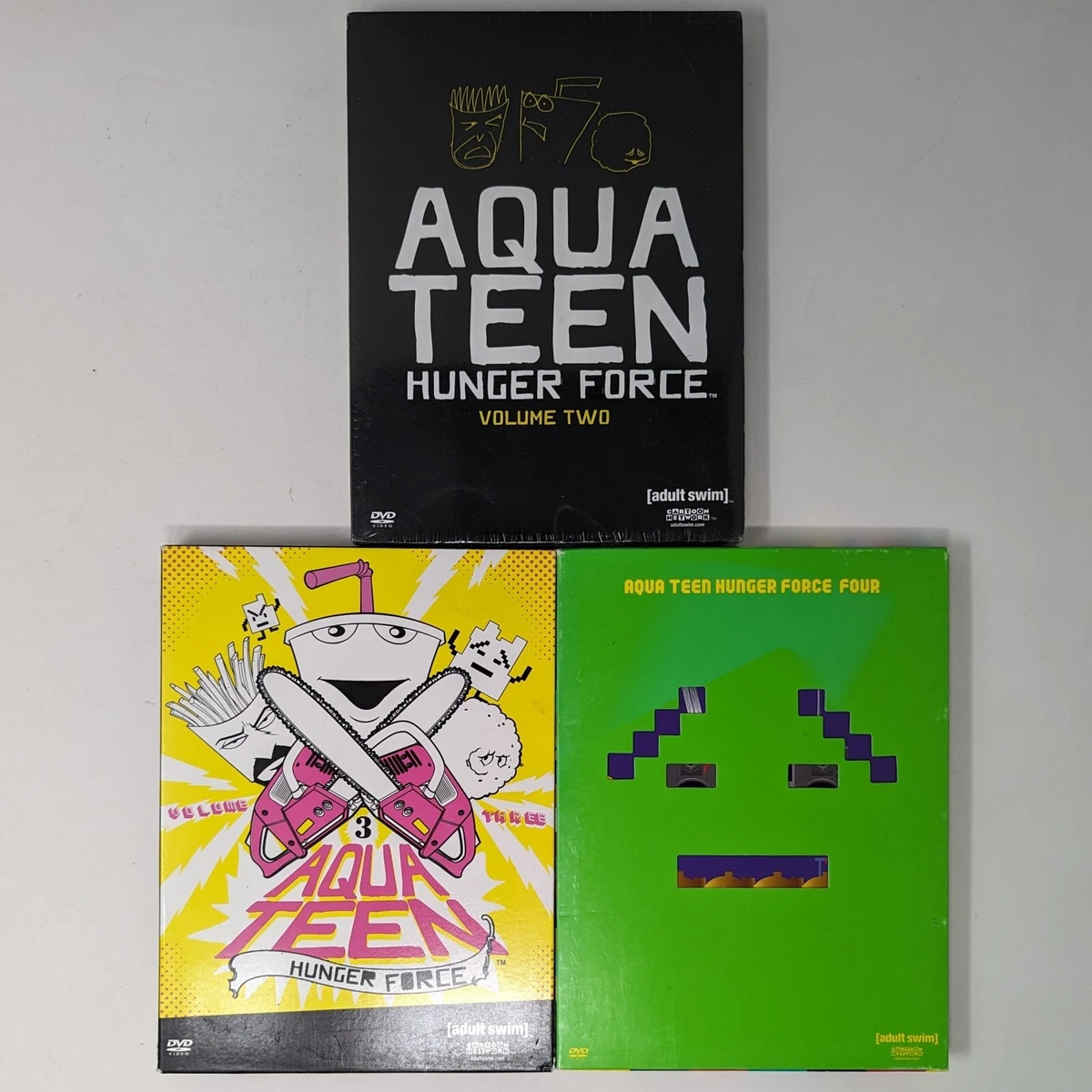 Aqua Teen Hunger Force DVDs Full Screen for sale | eBay