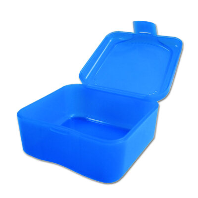 Zahnspangendose Spangendose blau Klickbox DBox Buchsteiner Dose