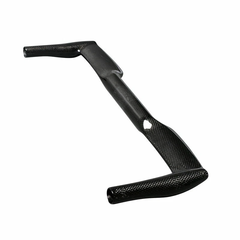 Guidão de carbono completo 3K bicicleta de estrada contrarrelógio triatlo barra Bullhorn 25.4/31.8mm - Imagem 4 de 4