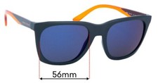 SFx Replacement Sunglass Lenses fits Armani Exchange AX 2846/Q - 56mm Wide