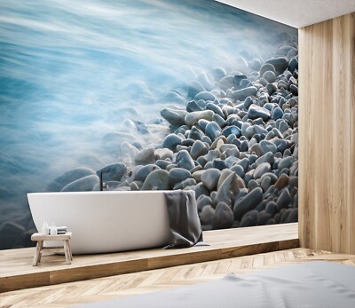 Murale 3D Autocollante Sinsin - Pont Vue Sur Lac (H412) - Décor Removable