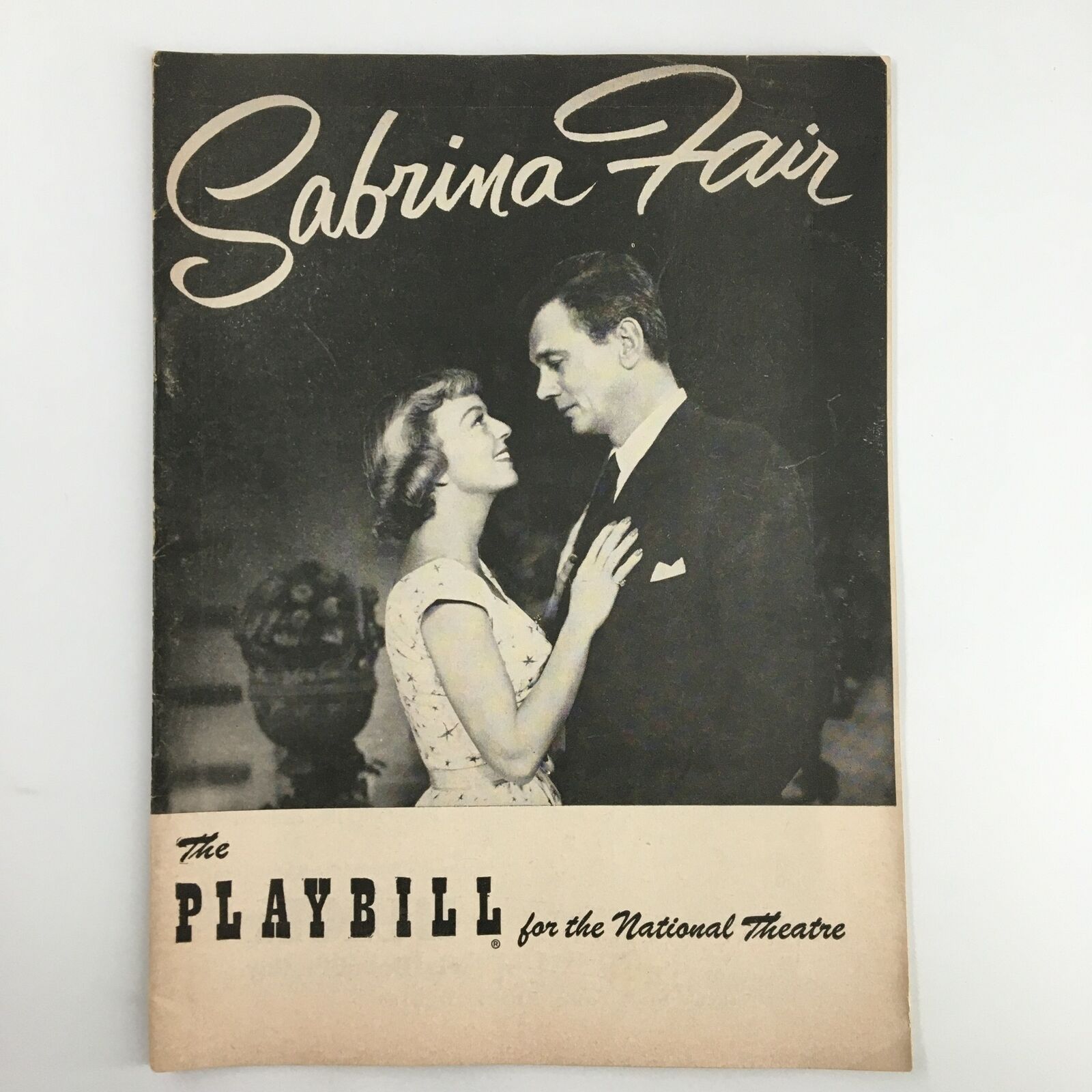 1954 Playbill National Theatre Margaret Sullivan in Sabrina Fair