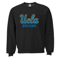 UCLA Bruins Fleece Crew Black