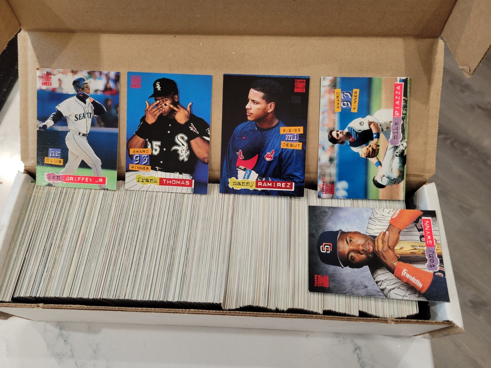 1994 Topps Stadium club baseball complete set 720 eBay