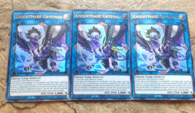 1x Knightmare Gryphon ultra Rare Mint Yugioh
