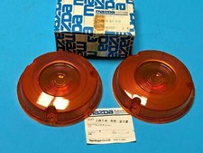 MAZDA Pickup Rotary 1974-1977 Tail Light Turn Amber Lens set of 2 Genuine NOS
