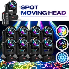 8X 150W LED RGBW Moving Head 18 Prism 10 Gobo Stage Lighting DMX Beam Disco Show