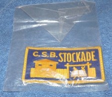 Christian Service Brigade (C.S.B.) Stockade Patch