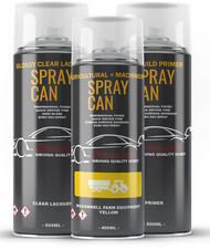 Mcconnell Farm Equipment Yellow Tractor Machinery Aerosol Spray Paint Kit 400ml