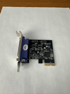 StarTech.com 1-Port Parallel PCIe Card PCI Express / Parallel DB25 Adapter PEX1P