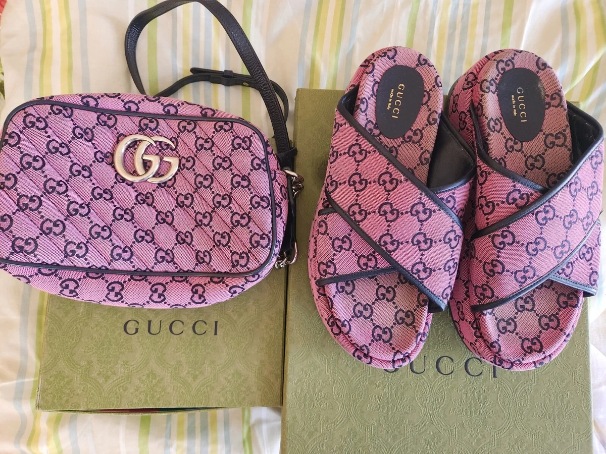 Gucci GG Platform Sandals EU 40.5 W Matching Marmont Matelass