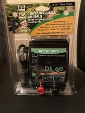 Dare Products Enforcer DE 60 Powered Fence Energizer 3 acres Black
