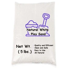 Sandbox Play Sand – Outdoor Kids Filtered Playsand for Sand Box (5 lbs.)