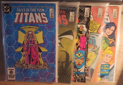TALES OF THE TEEN TITANS 46 49 57 59 66 Wolfman/Perez DC Copper Age