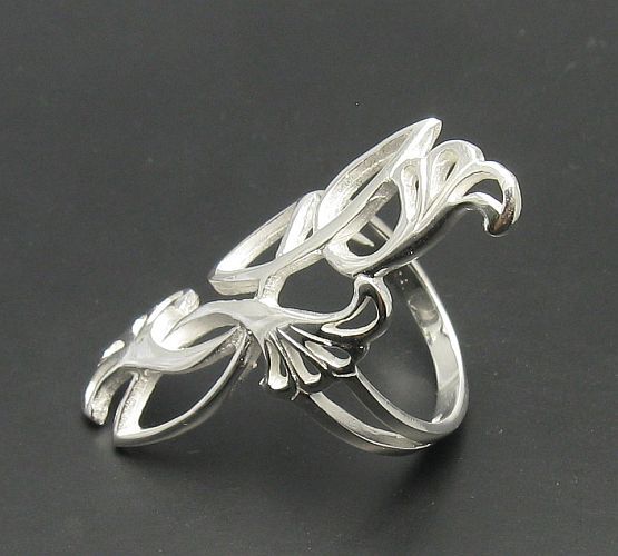 Anello Vita In Argento Sterling 925 - Fatto A Mano In Bulgaria, Senza Nichel, Regina