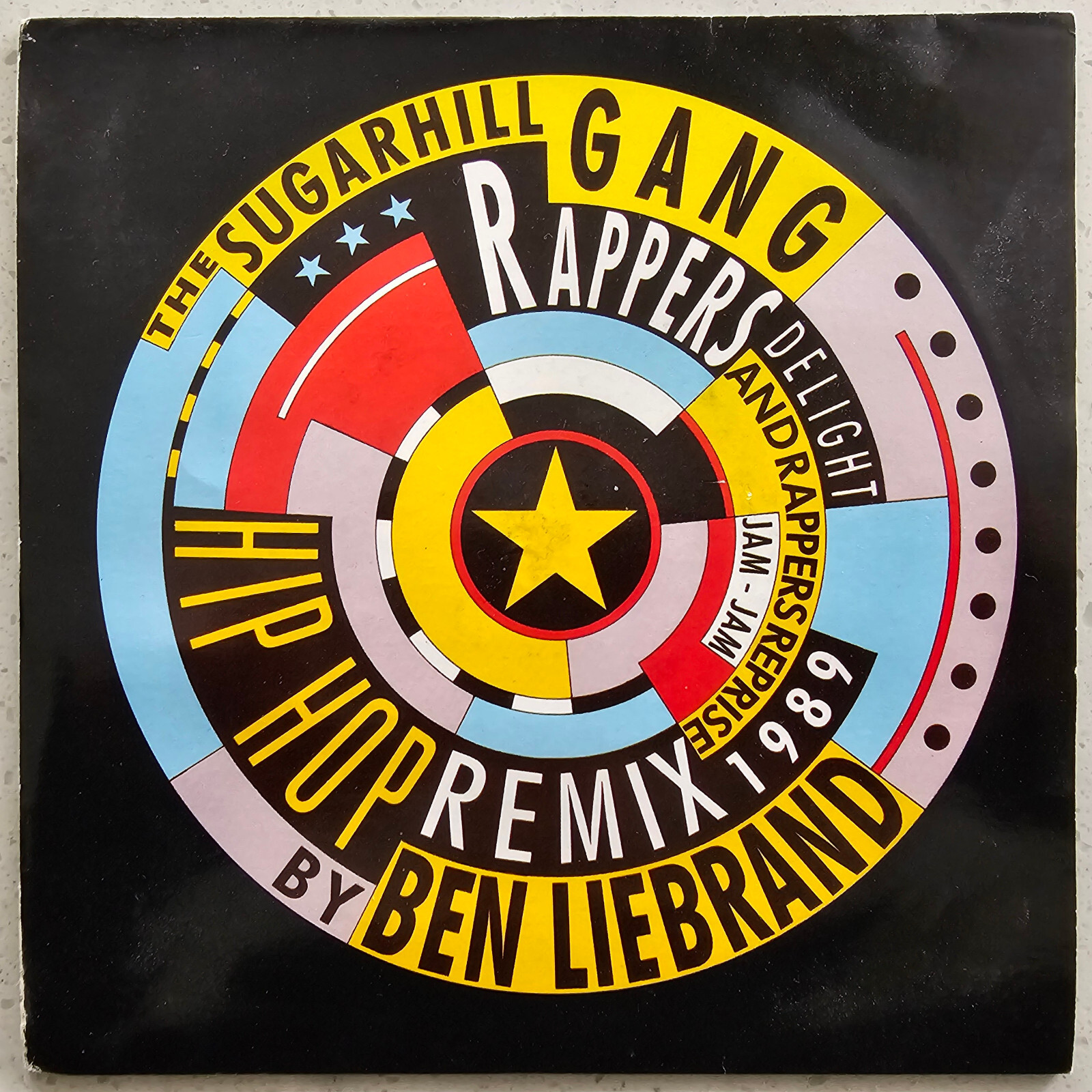 Sugarhill Gang ‎– Rappers Delight (Hip Hop Remix 1989)  - Ex Con 1989 7"" Remix