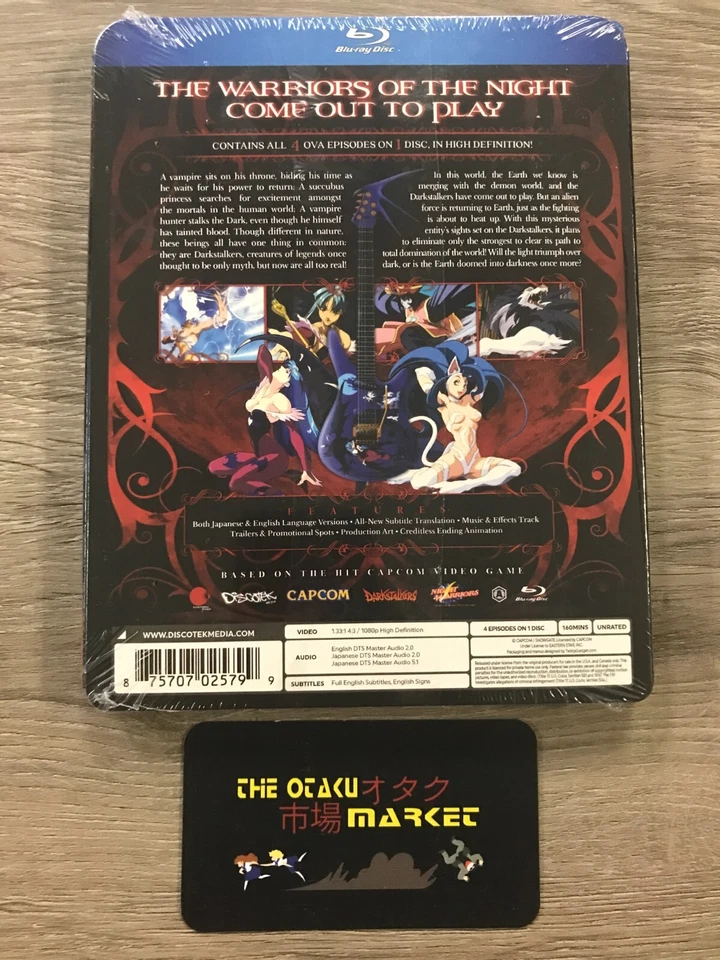 Darkstalkers complete OVA collection / NEW anime on Blu-ray from Discotek Media - Image 2 of 2