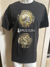 Sepultura T SHIRT Color BLACK  Size L