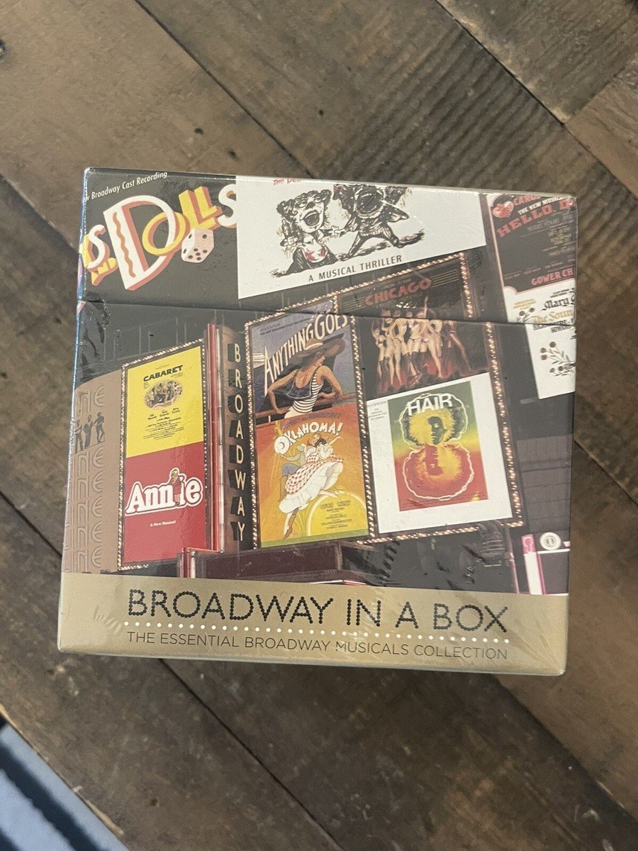 【限定生産レア品】輸入盤・BROADWAY IN A BOX Broadway in a Box The Essential Broadway Musicals Collection