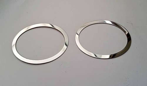 D Chrom Ring für Lautsprecher hinten / BMW Z4 E85 - Edelstahl poliert - Bild 2 von 3