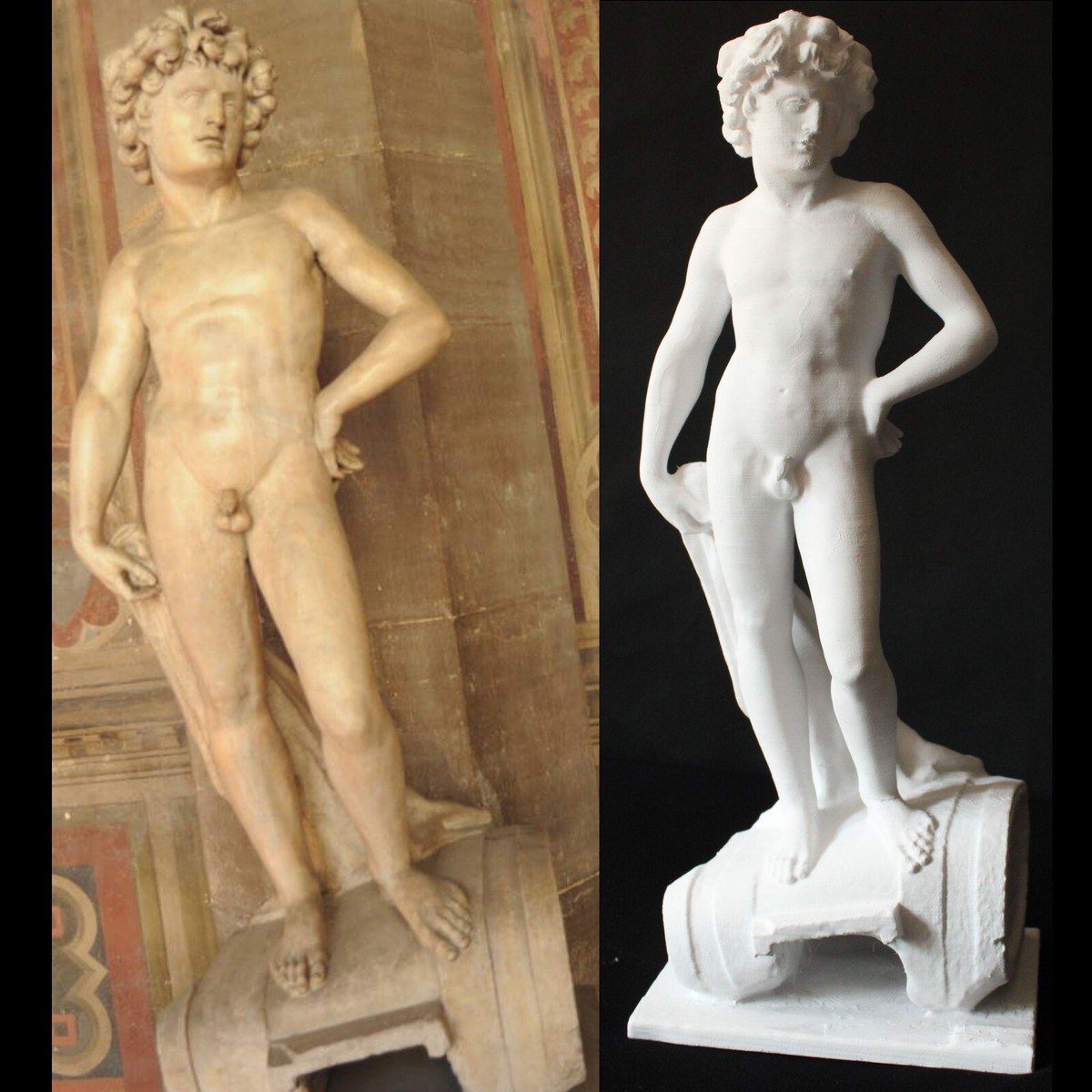 Bacchus by Giovani Bandini Sculpture. ''20/50cm Big size desk