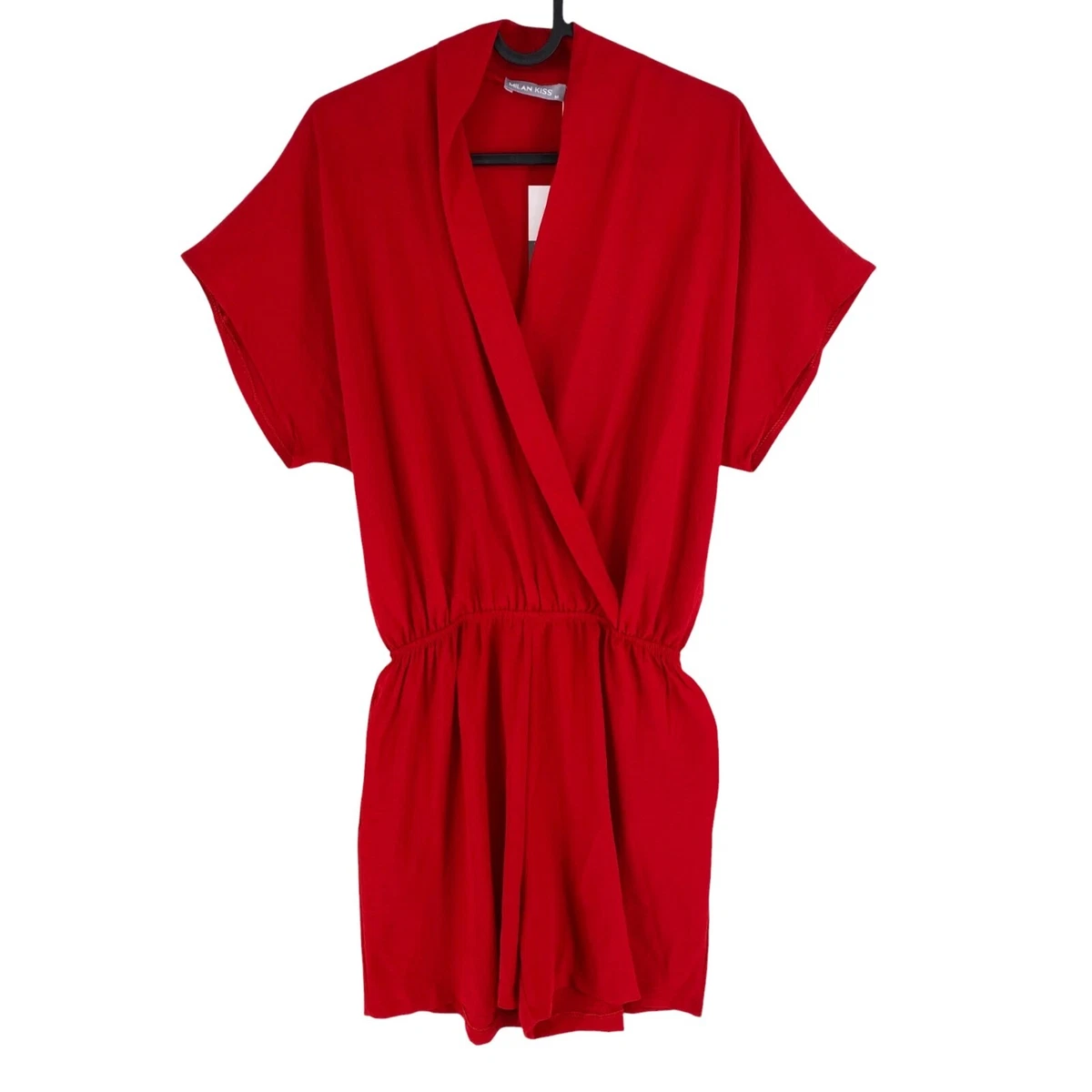Combishort BCBG Max Azria Taille S/M Rouge Rose - Occasion Très Bon état, Vêtement Une Pièce Femme