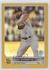 2022 Topps Series 1 1st Edition Gold Jake Arrieta #214 4a0