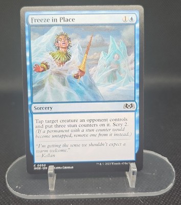 2023 Magic: The Gathering Wilds Of Eldraine Freeze in Place #0050