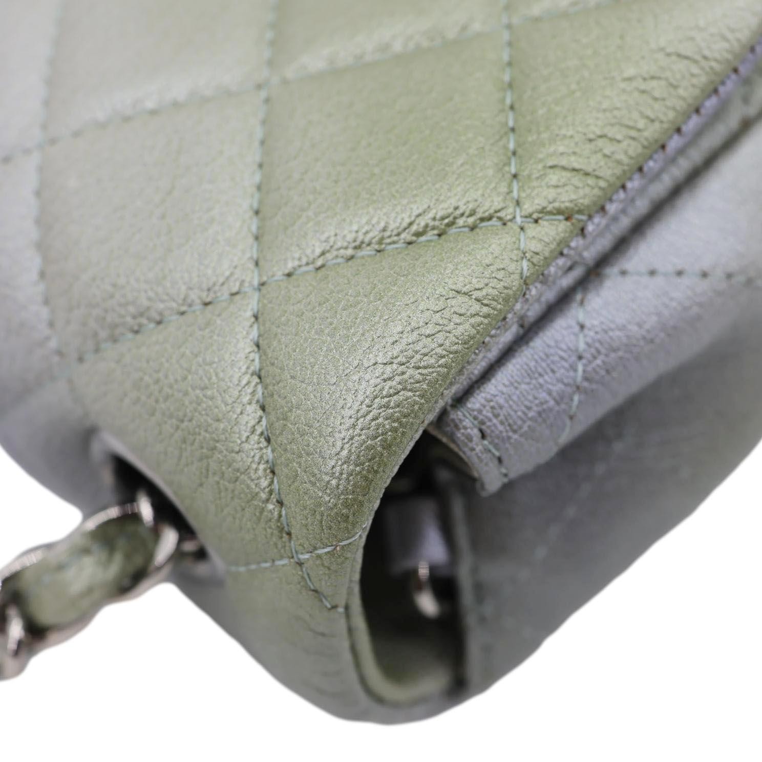 CHANEL Classic Rectangular Flap Mini Quilted Irid… - image 5