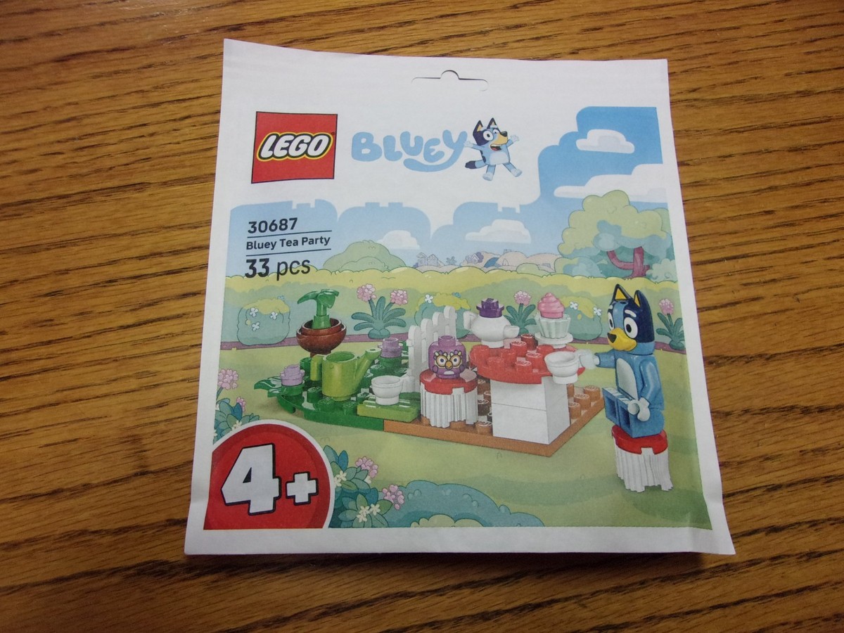 IN HAND New/Factory Sealed 2025 Lego 30687 Bluey Tea Party