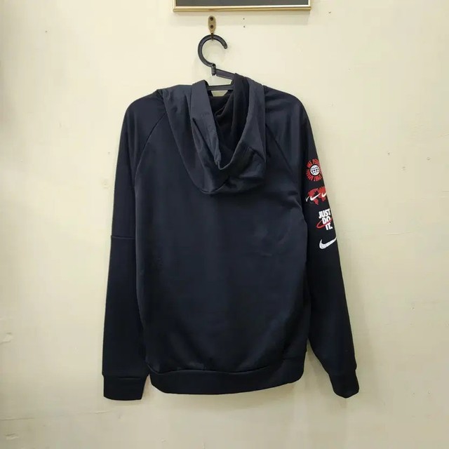 Nike Therma-FIT Black Graphic Hoodie S Size Sportswear