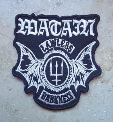 AUFBÜGLER / PATCH / AUFNÄHER -- WATAIN - LAWLESS DARKNESS -- BLACK METAL
