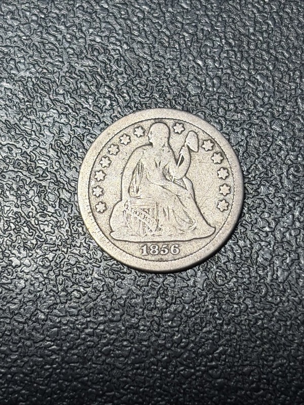 1856 Seated Liberty Dime Small Date