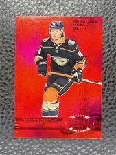 2021 Skybox Universe Trevor Zegras Precious Metal Gems RED Retro Rookie PMG /100