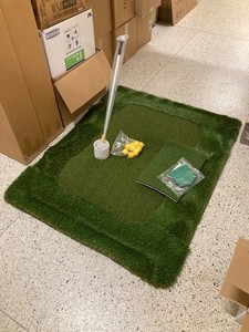Standard Golf Company Floating Golf Green W/Flag, Cup, Chipping Mat & Foam Balls