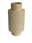 Vintage McCoy Scandia No. 37 Vase – 14.5" Monumental MCM Op Art Geometric Matte
