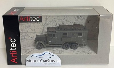 Artitec 1/87 (H0): 6870506 Henschel 33 D1, Kfz. 72, Fernsprechwagen, grau, WH