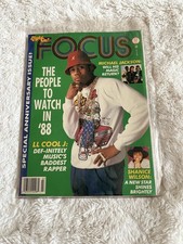Vintage Right On Magazine March 1988 Featuring LL Cool J & Michael Jackson Cover