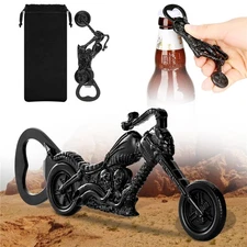 Bottle Opener Gift Set Motorcycle Skull Pattern Metal Beer Wine Opening Tool