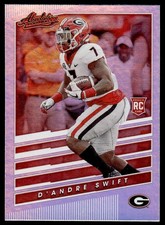 D'Andre Swift 2020 Panini Chronicles #6 Absolute Rookies Spectrum Georgia RC