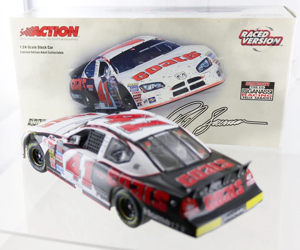 Reed Sorenson  #41 2005 Charger  1-24th scale diecast. Signed - Image 2 of 3