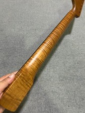 AAA Big head Roasted Flame Maple 21 fret Rosewood Inlay electric guitar neck