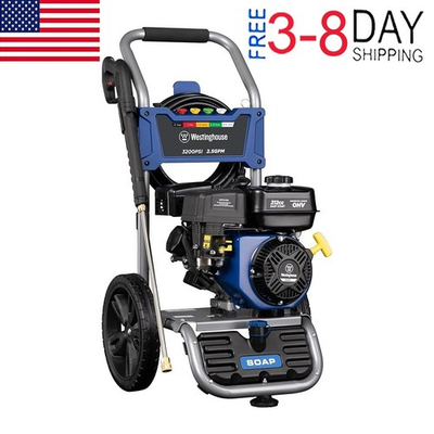 #ad Gas Pressure Washer 3200 PSI amp; 2.5 Max GPM Onboard Soap Tank Fences Driveways $382.88