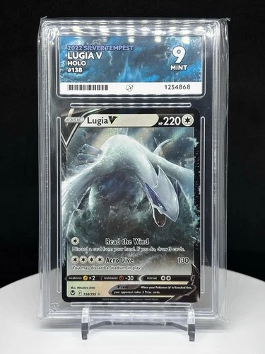 Pokémon TCG: Lugia V 138/195 Silver Tempest ACE Graded 9 MINT #1
