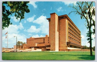 Vintage Texas Postcard HOUSTON M.D. Anderson Hospital 1960s