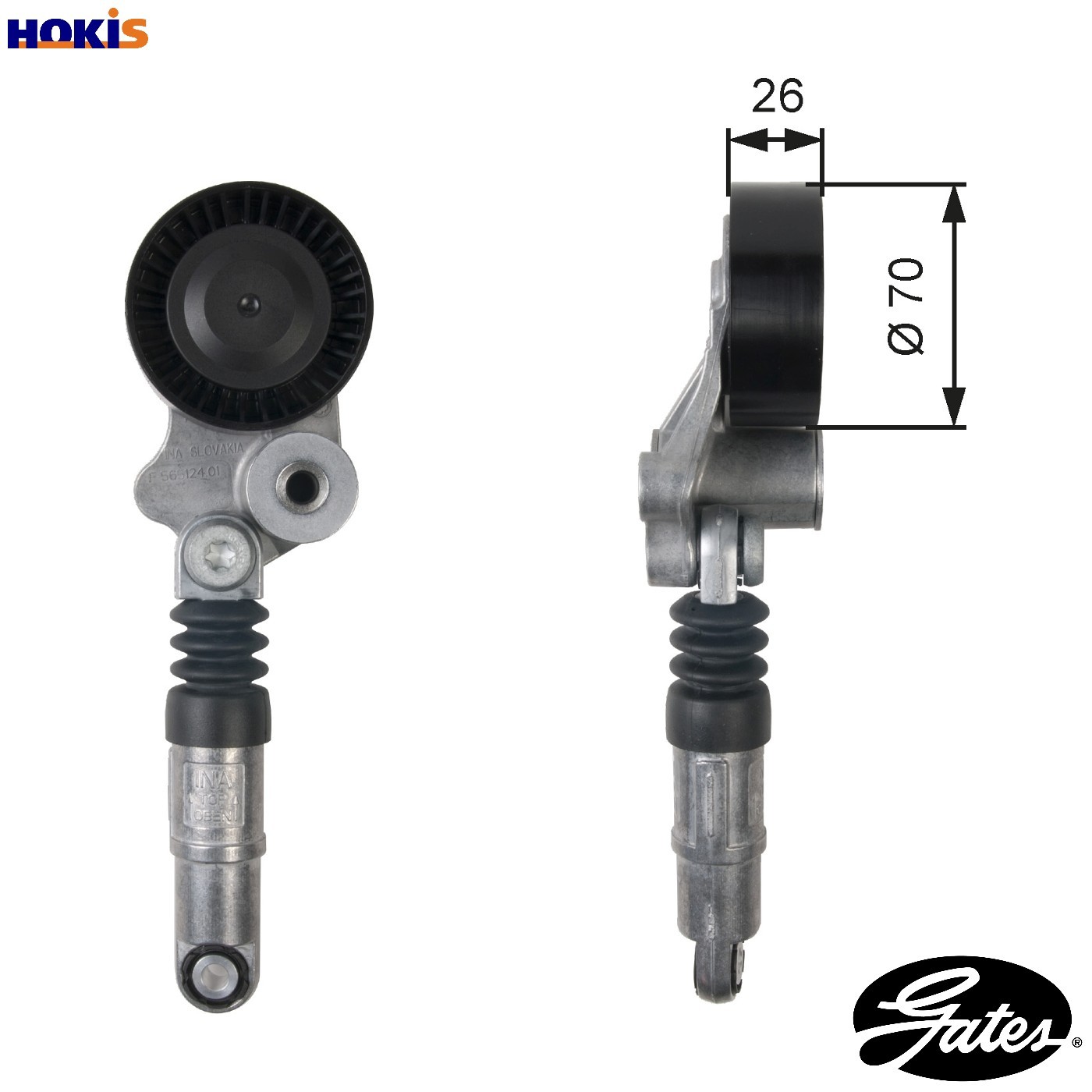 Fits GATES T39158 T39158 DRIVEALIGN MV TENS - Image 6