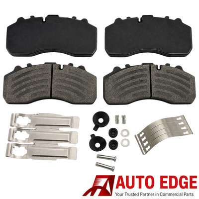 BRAKE PAD SET FITS DAF XF105, CF85, CF75 29108 4 PADS, 1 AXLE INC FITTINGS